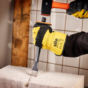 Ciseau plat 300x30mm pare-coup