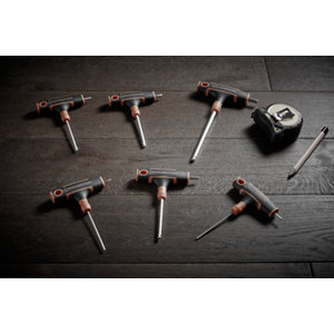 Jeu de 6 clés 6 pans à poignée T