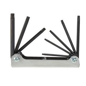 Jeu de 8 clés Torx