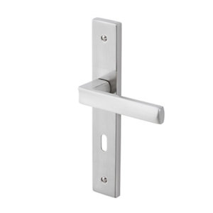 Ensemble de poignées de porte "Inya" avec serrure