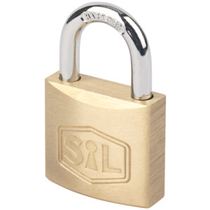 Cadenas laiton à clé 50 mm Ø 7,2 mm