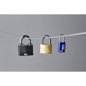 Cadenas laiton à clé 38 mm Ø 6,3 mm