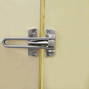 Entrebailleur chromé