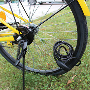 Antivol 2 clefs - Noir - 8 x 1800 mm