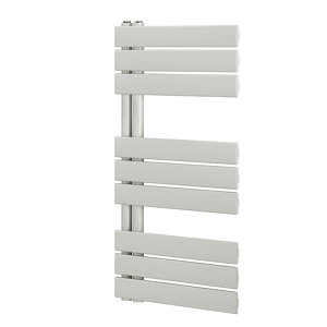 Radiateur sèche-serviettes en échelle à barre plate 379 W 92 x 55 cm