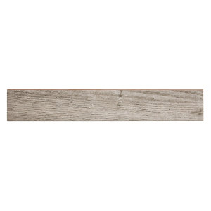 Plinthe carrelage "Cotage wood" beige - l. 10 x L. 60 cm