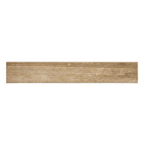 Plinthe "Cotage Wood" marron - 10 x 60 cm