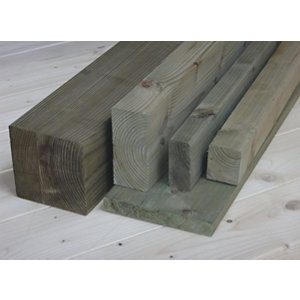 Planche bois - L. 4 m - Section 195 x 27 mm