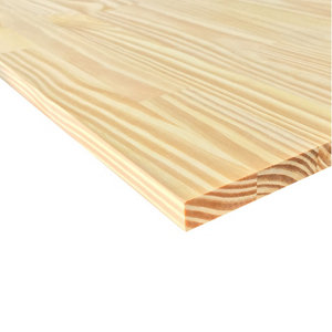 Tablette en pin rustique 2 m - l. 60 cm x Ép. 1,8 mm