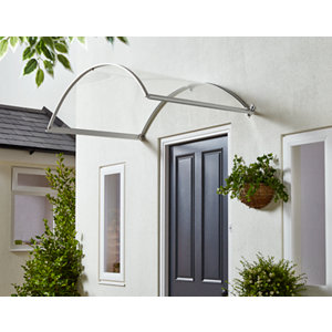 Marquise en polycarbonate - L.140 cm