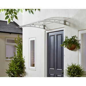 Marquise en polycarbonate - L. 141 cm