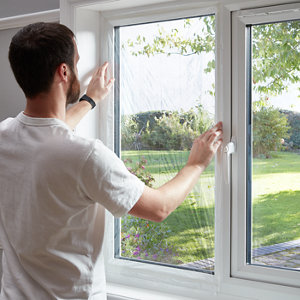 Film double vitrage pour fenêtre 6m² - L. 2 x l. 1,50 m