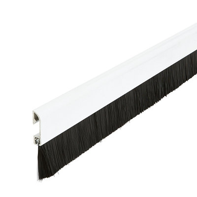 Bas de porte sol alu brossé Diall .100 cm - vue 2