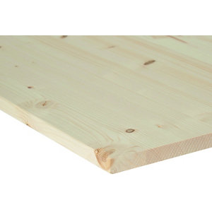 Tablette en sapin du nord 2 m - l. 60 cm x Ép. 1,8 cm