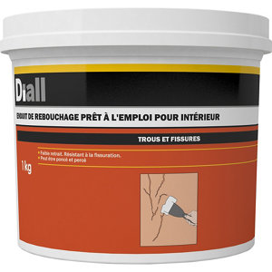 Enduit de rebouchage en pâte 1 kg