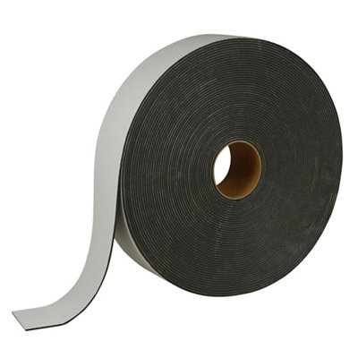 Rouleau de bande en mousse auto adhésive acoustique Diall 30 x 70 mm x 23 mm - vue 1