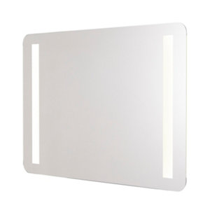 Miroir 2 bandes Led 80X60 cm "Berrow"