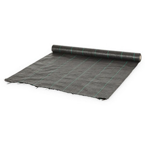 Rouleau géotextile noir L 30 x l 1 m