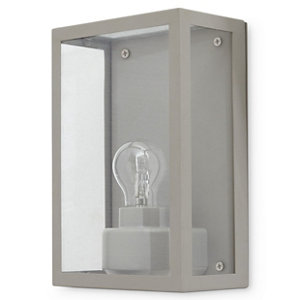 Applique  gris IP44 "Oshawah"