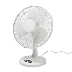 Ventilateur de table blanc 40 cm - 55 W