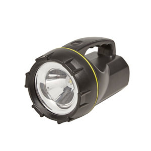 Torche rechargeable LED - 150 lm - 6h d’autonomie - Chargeur secteur inclus