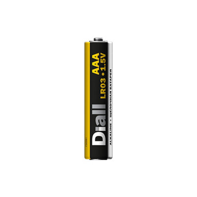Pile alcaline AAA LR03 Diall lot de 4