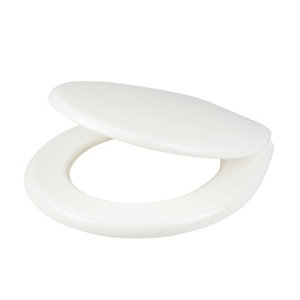 Abattant Wc - Blanc L. 43 cm x l. 36,5 cm