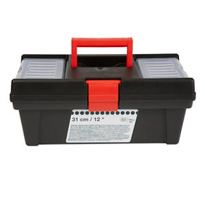Boîte à outils 4,5 L. - Largeur : 31,2 x Hauteur : 13 cm