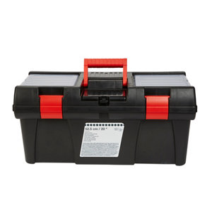 Boîte à outils 24 L. - Largeur : 52,5 x Hauteur : 24,6 cm