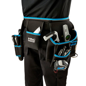 Ceinture porte-outils simple et porte-perceuse Mac Allister