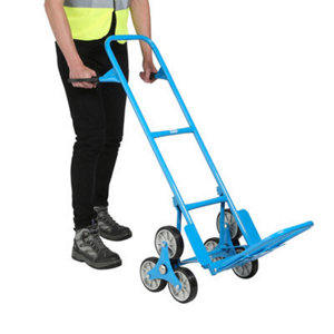 Diable d'escalier H. 112 cm x L. 54,5 cm x l. 20 cm