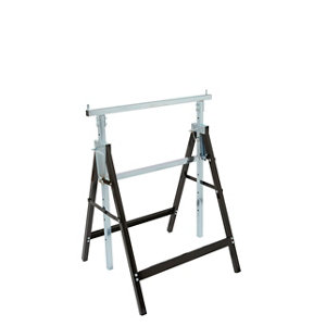 Tréteau en métal multifonctionnel H. 80-130 cm