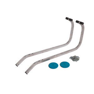 Crochets et roues de faîtage pour échelle