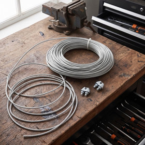 Câble gaine PVC 20M - 3,5 mm