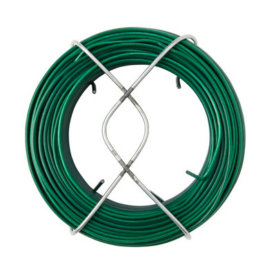 Fil d'acier revêtement PVC Diall ø1.4 mm 50 - vue 2