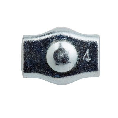 Serre câbles plat 1 boule pour Ø. 2 mm vendu par 2
