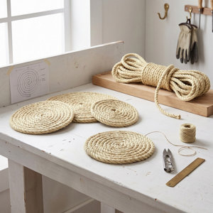 Cordage sisal - 10 m x 8 mm