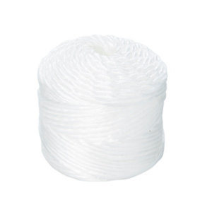Ficelle pp blanche 80m-2,5mm