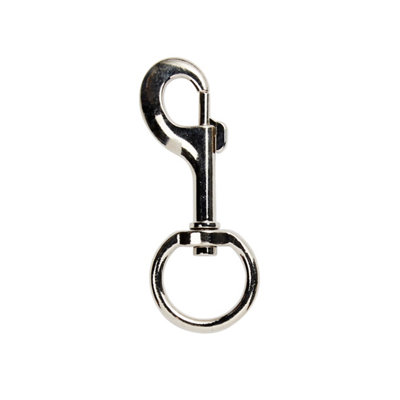 Porte mousqueton type pompe Diall 10.3 cm - vue 1