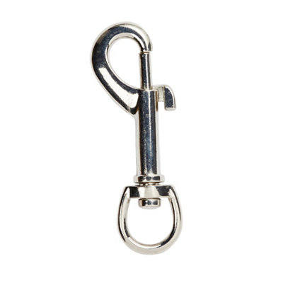 Porte mousqueton type pompe Diall 7.6 cm - vue 2