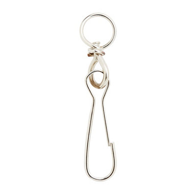 2 porte mousquetons simple Diall 6 cm - vue 1