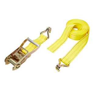 Sangle de traction 6 tonnes - 10m x 50mm - sangle de remorquage - légère - extensible - sangle de traction