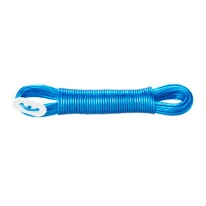 Corde à linge métal plastifiée - 20 m x 3 mm
