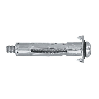 25 chevilles Diall murs creux PZ M5x37mm - vue 1