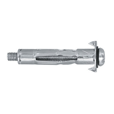 25 chevilles Diall murs creux PZ M4x32mm - vue 1