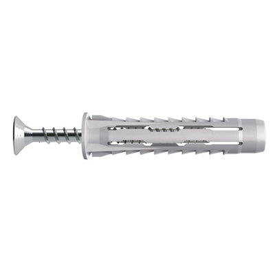 4 chevilles universelles Diall 8x40 mm - vue 1