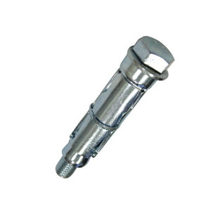 4 chevilles acier béton 8 x 80