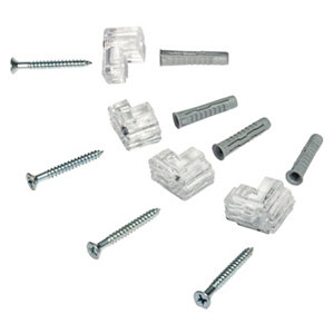 Set de 4 fixation miroir