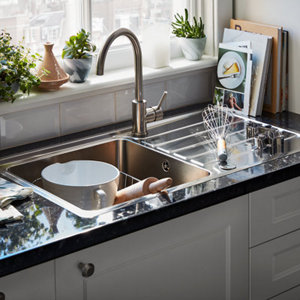 Mitigeur évier inox "Katiki"