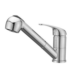 Robinet mitigeur évier + douchette "Mokau"